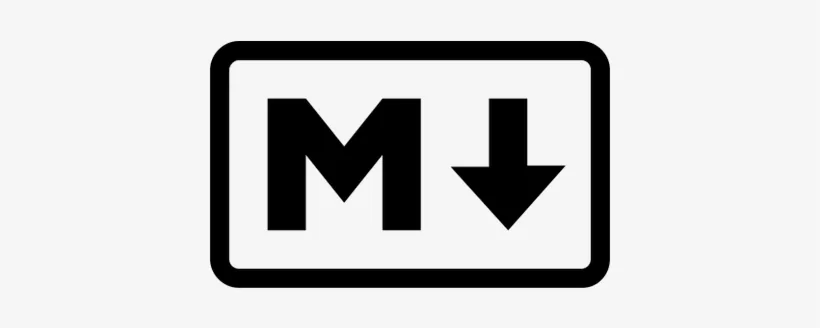 Markdown logo, the plain-text format used for AI knowledge base files