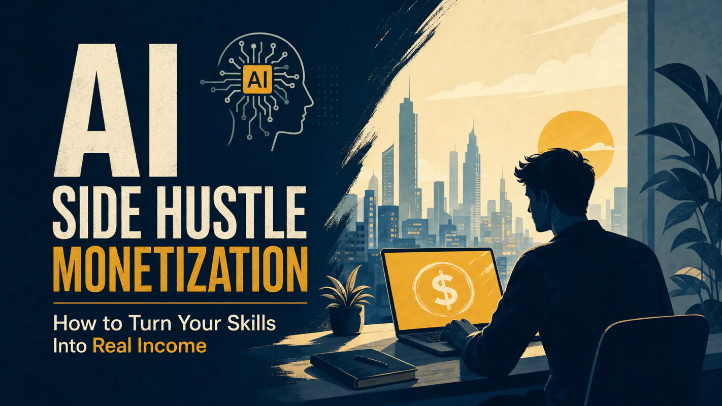 AI Side Hustle Monetization: How to Turn Your Skills Into Real Income technical illustration for AI Workflow Pro readers
