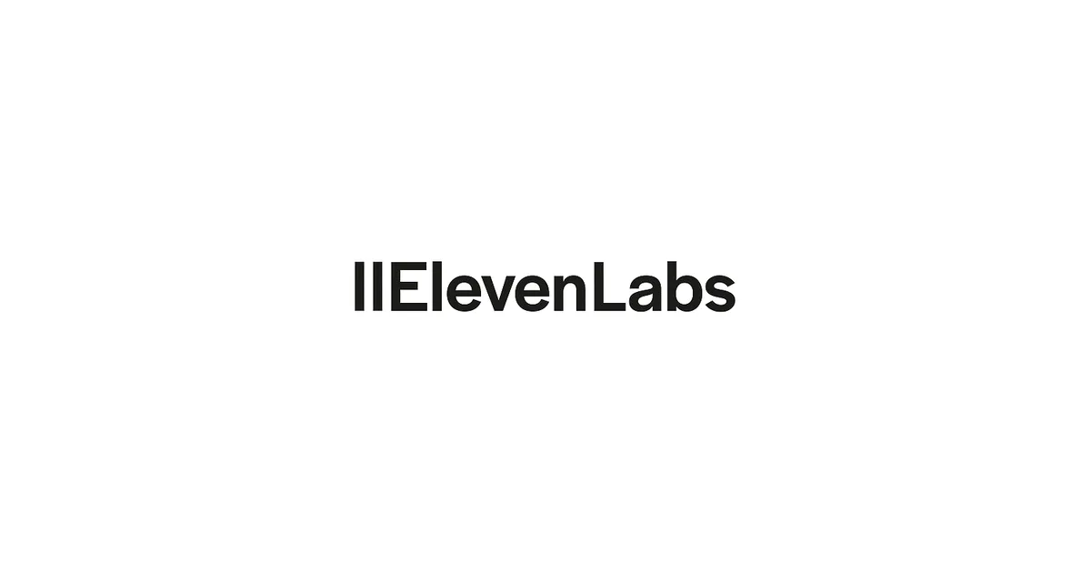 ElevenLabs logo, a leading commercial text to speech API