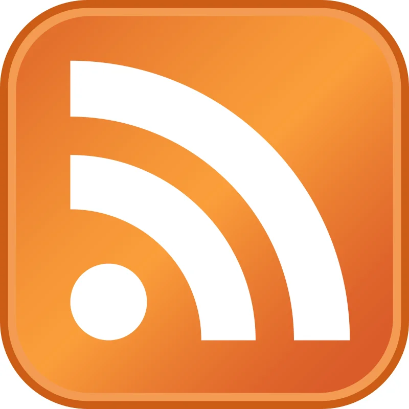 Official RSS feed icon for open web syndication