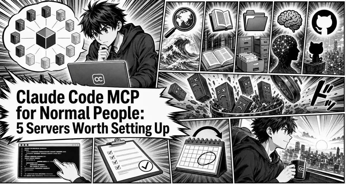 Five Claude Code MCP servers kept and seven dropped after three months of real testing