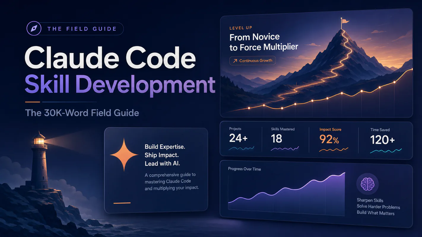 Claude Code Skill Development: The 30K-Word Field Guide technical illustration for AI Workflow Pro readers