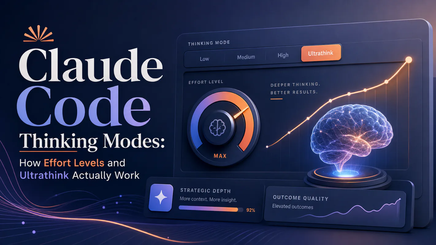 Claude Code Thinking Modes: How Effort Levels and Ultrathink Actually Work technical illustration for AI Workflow Pro readers