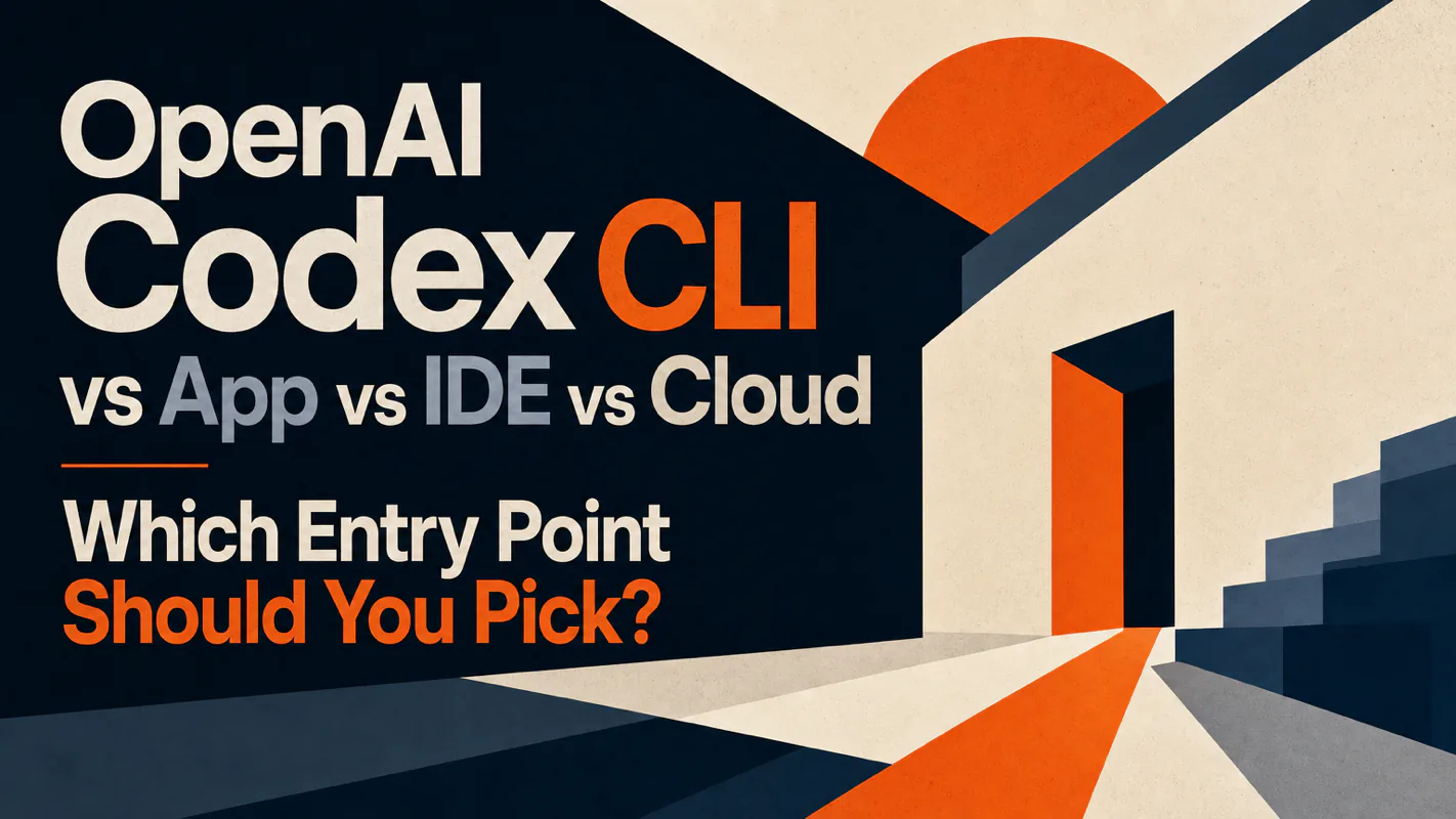 OpenAI Codex CLI vs App vs IDE vs Cloud: Which Entry Point Should You Pick? technical illustration for AI Workflow Pro readers