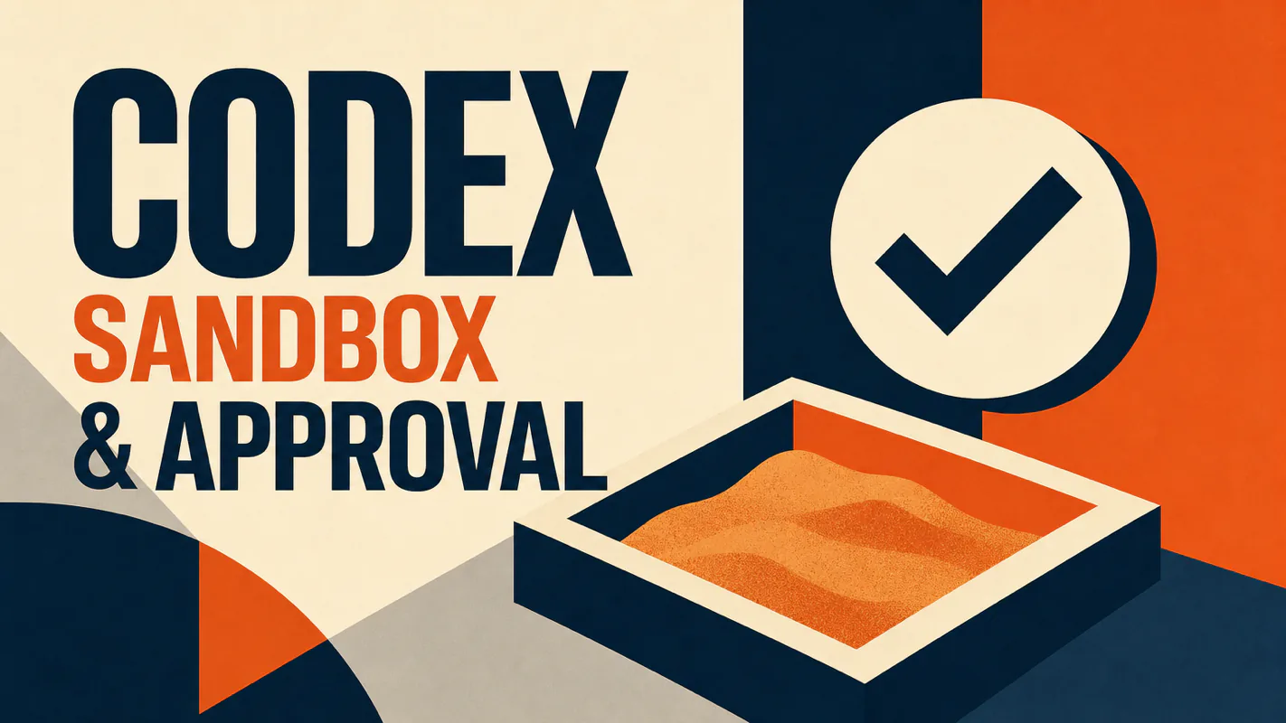 Codex Sandbox & Approval: The Two-Layer Security Model Every Developer Should Understand technical illustration for AI Workflow Pro readers