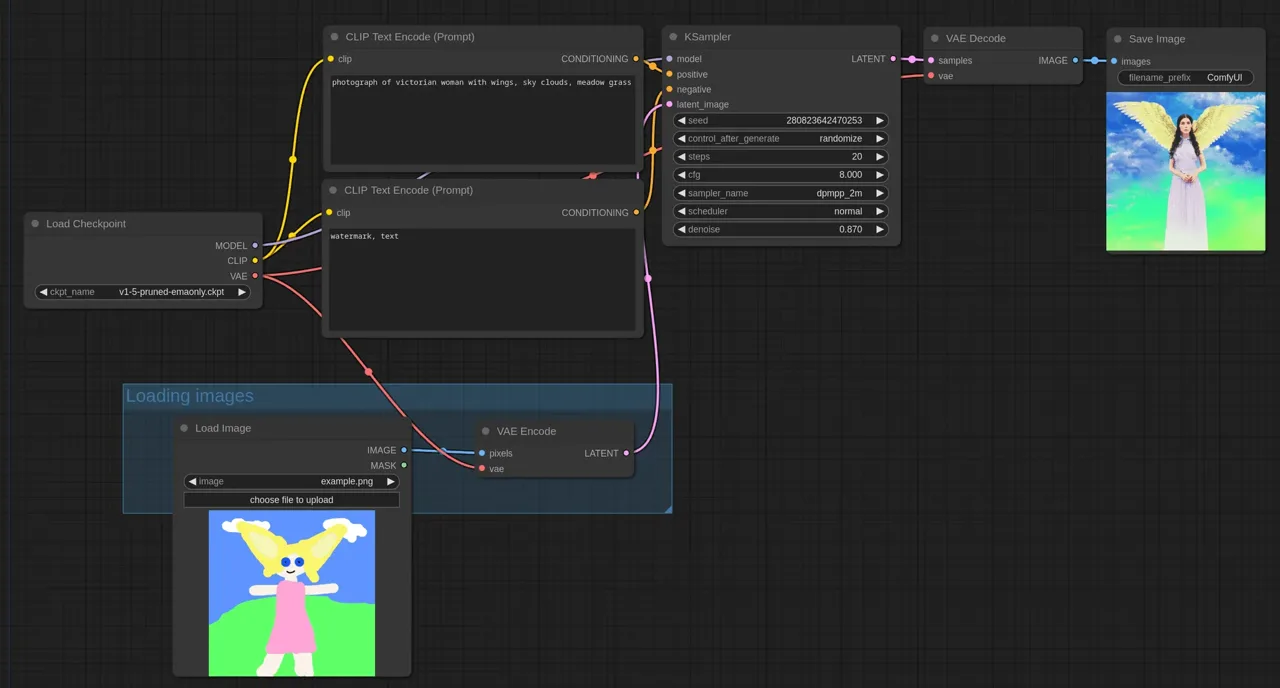 Replicate ComfyUI workflow prepared for containerized API deployment