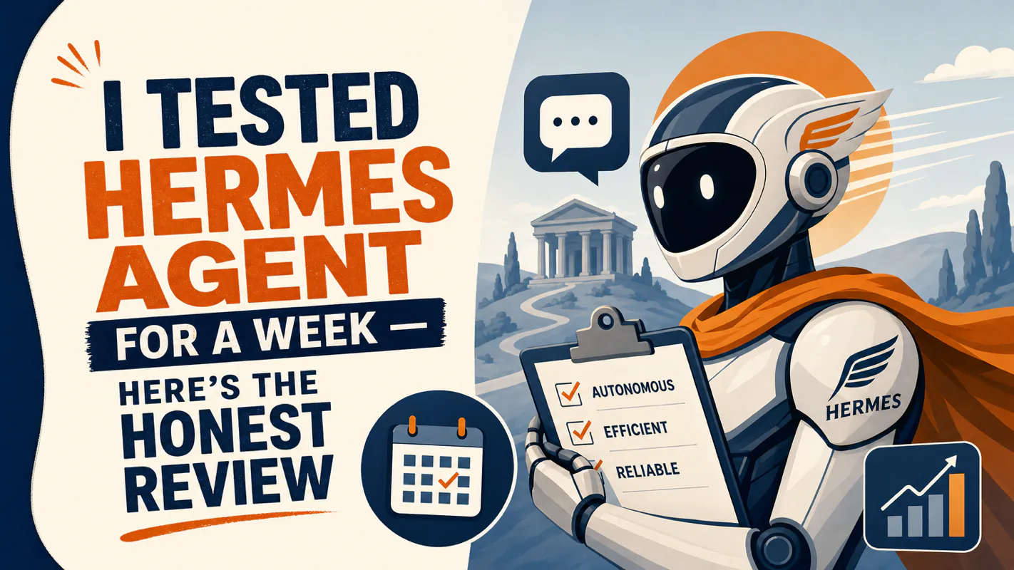 I Tested Hermes Agent for a Week — Here's the Honest Review technical illustration for AI Workflow Pro readers