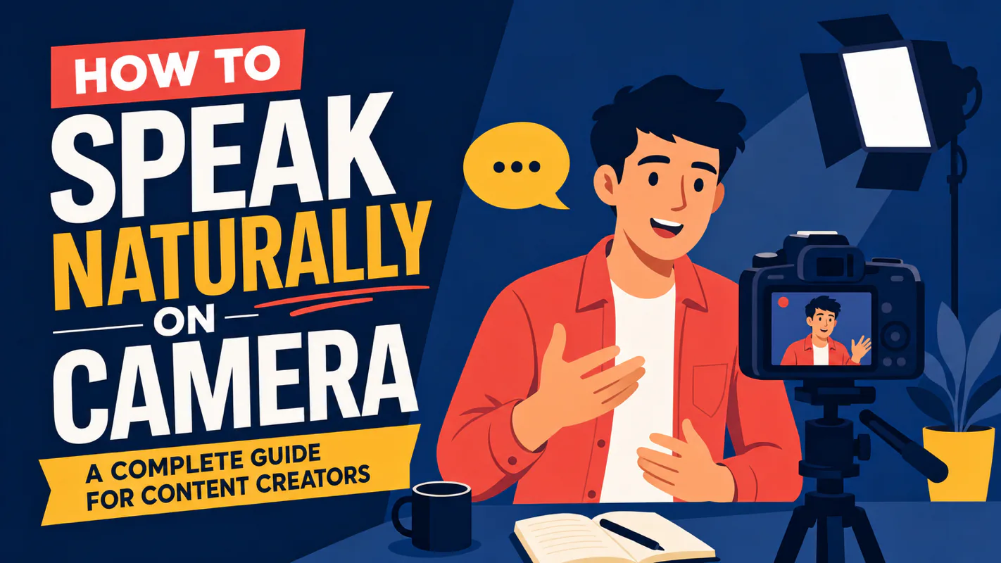 How to Speak Naturally on Camera: A Complete Guide for Content Creators technical illustration for AI Workflow Pro readers