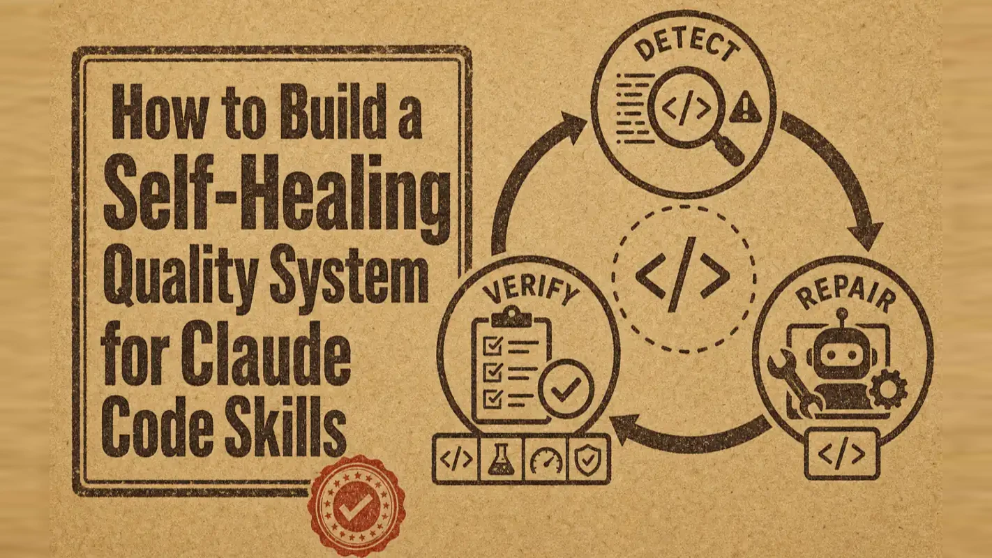 Kraft paper Quality Loop for self-healing Claude Code Skills