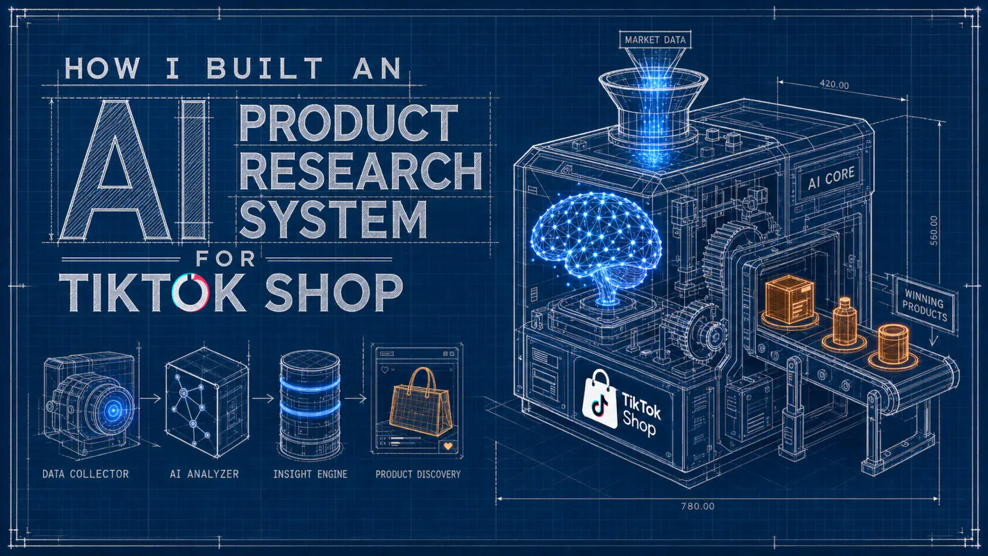 How I Use AI to Read TikTok Shop Markets Before Committing Capital — a market research framework for TikTok Shop sellers