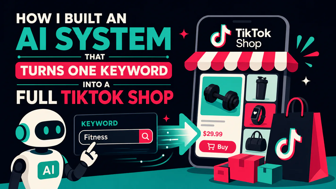 How I Built an AI System That Turns One Keyword Into a Full TikTok Shop Market Report technical illustration for AI Workflow Pro readers