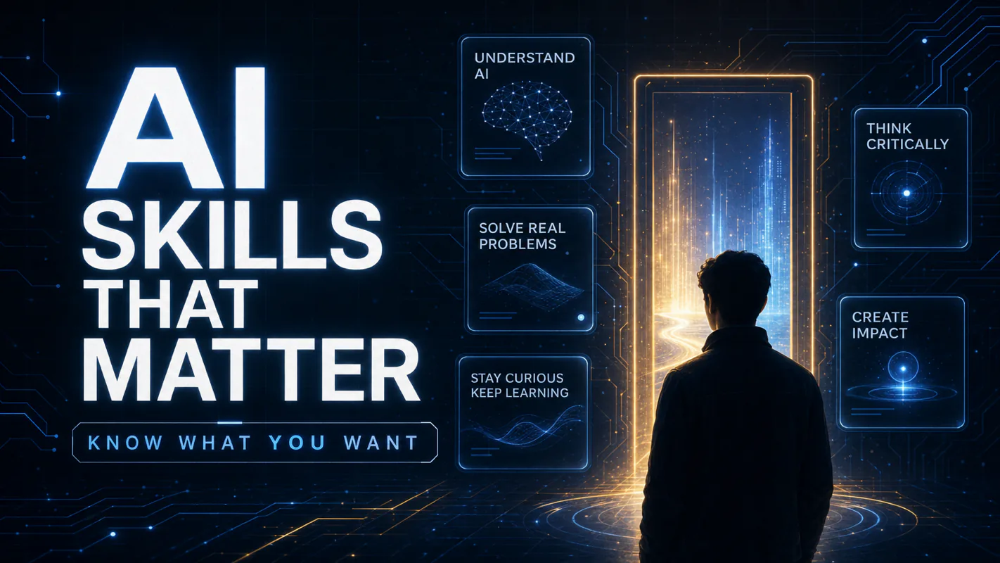 AI Skills That Matter: Know What You Want technical illustration for AI Workflow Pro readers